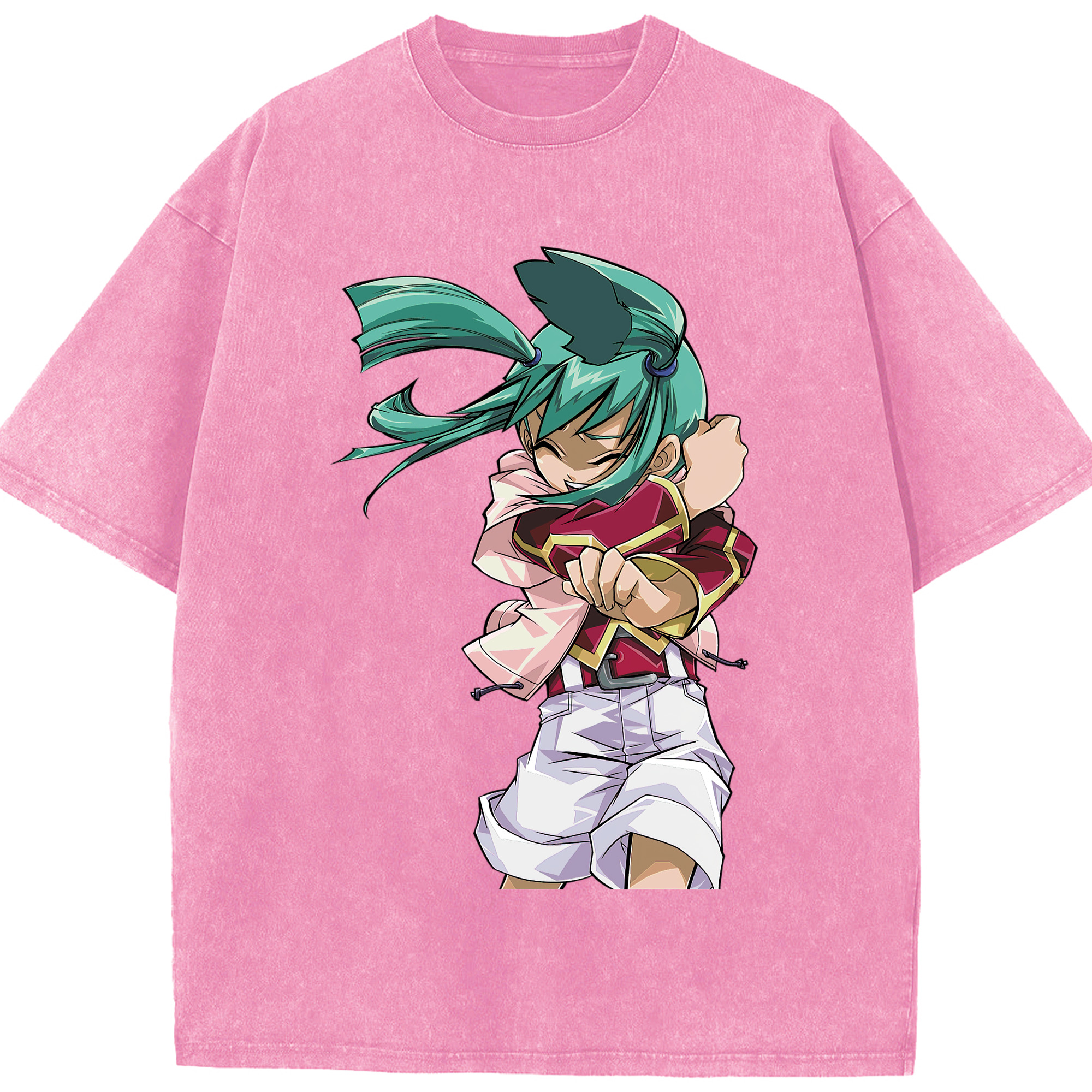 （画像用） 遊☆戯☆王 Yu-Gi-Oh! 綿100% ヴィンテージ風 半袖Tシャツ（フロントプリント）